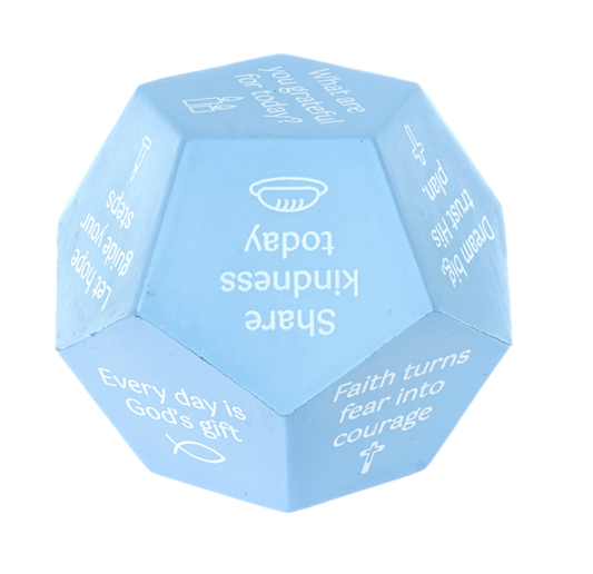 12 Sided Prayer Dice