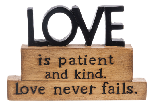 Faith Hope Love - Message Figurines