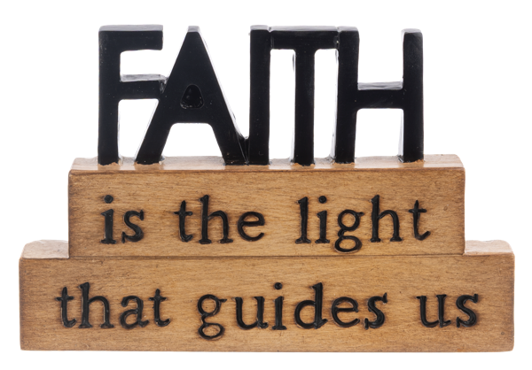 Faith Hope Love - Message Figurines