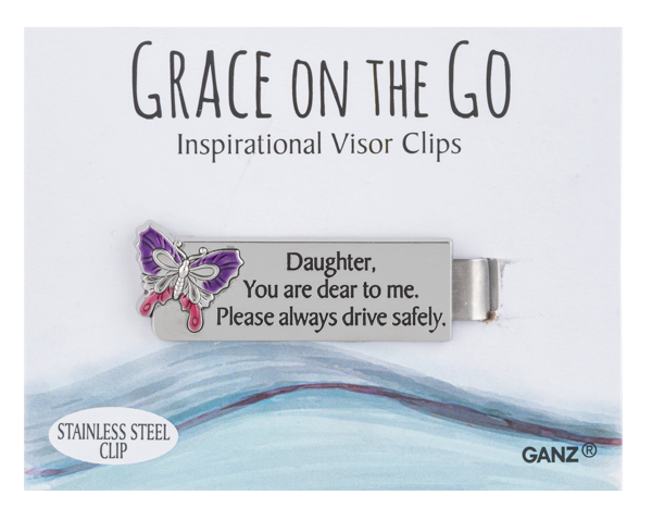 Grace on the Go Visor Clips
