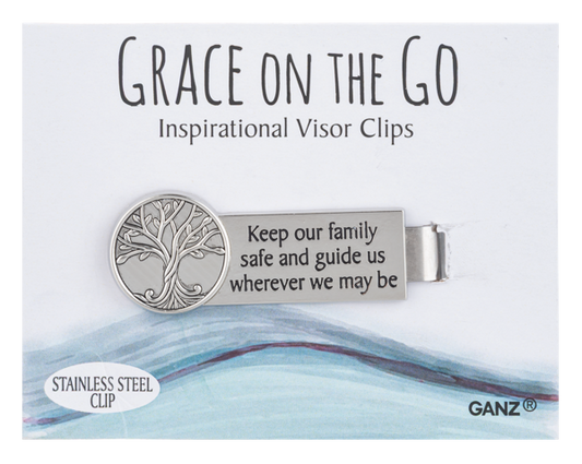 Grace on the Go Visor Clips