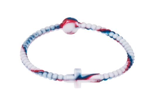 God Bless America Tie-Dye Bracelets