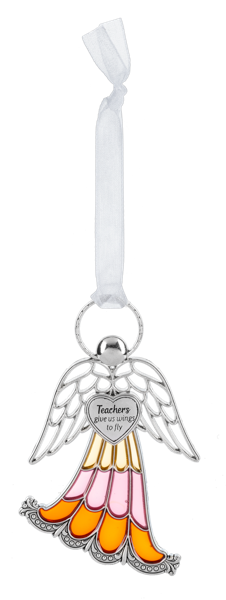 Angel Ornament - Teachers give us wings to fly