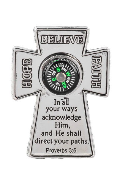 He Will Direct Your Path Charm
