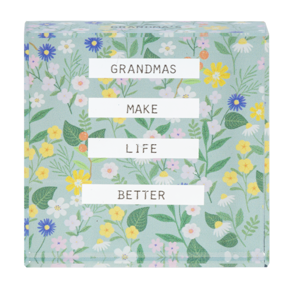 Block Talk - Grandmas make life better