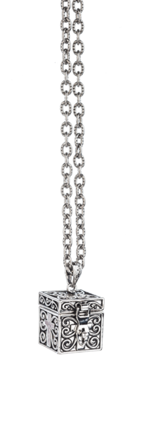 Optical Lens Prayer Box Necklaces