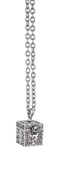 Optical Lens Prayer Box Necklaces