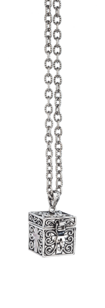 Optical Lens Prayer Box Necklaces