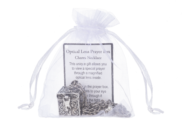 Optical Lens Prayer Box Necklaces