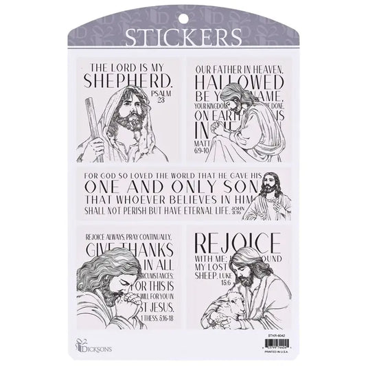 Sticker Jesus Scripture Collection