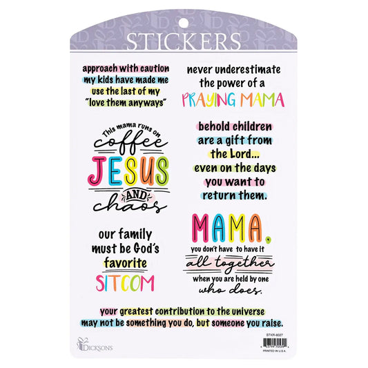 Mama Coffee Family Sticker Collection