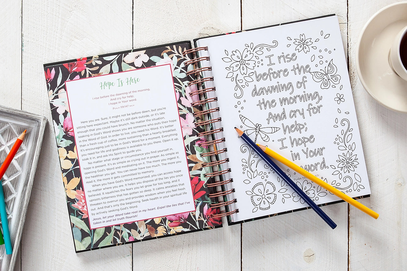 Think On These Things Devotional Coloring Book