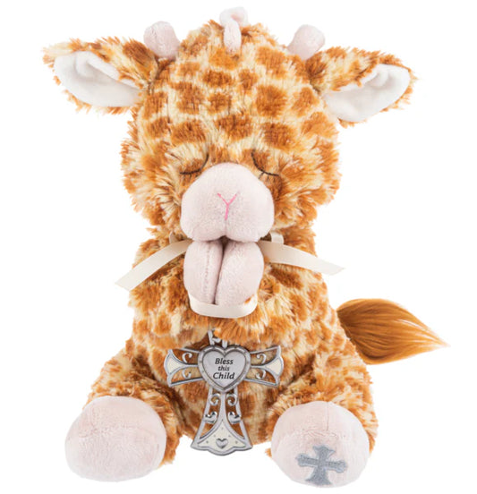 Plush Giraffe with Crib Cross - Serenity