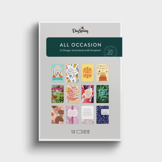 All Occasion - Assorted Scripture - 12 Boxed Cards and Envelopes
