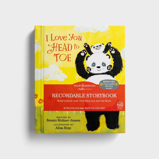 I Love You Head to Toe - Recordable Storybook