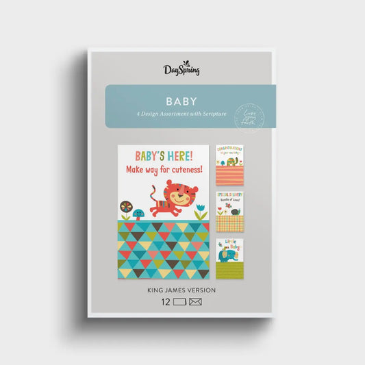 Baby - Make Way for Cuteness - 12 Boxed Cards and Envelopes, KJV