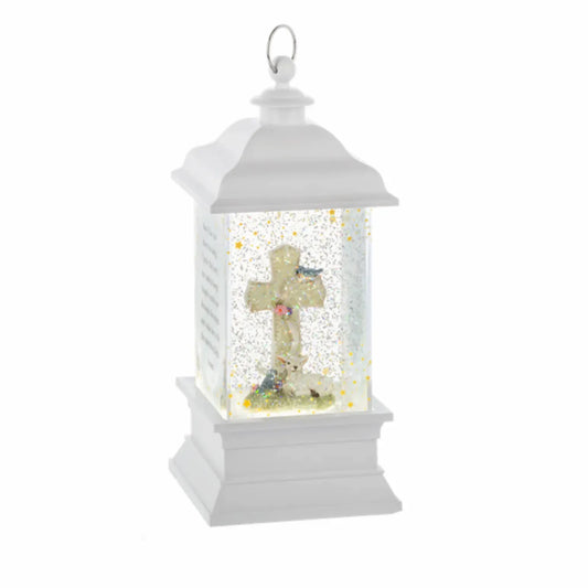 LED Light Up Shimmer Child Prayer Lantern