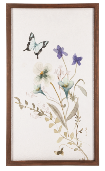 Watercolor Floral Wall Decor