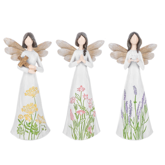 Wildflower Angel Figurines