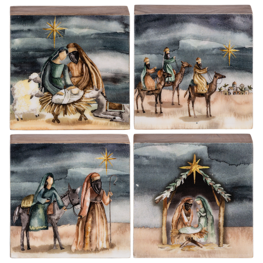Watercolor Spiritual Art Blocks