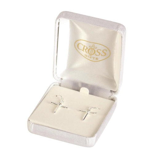 Nail Cross Earrings