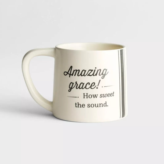 MUG-AMAZING GRACE (PSALM 139:18) (14 OZ)