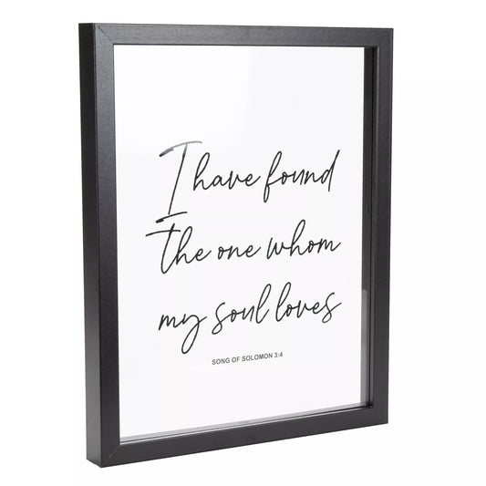 Found The One Wall Décor/Tabletop Framed Art