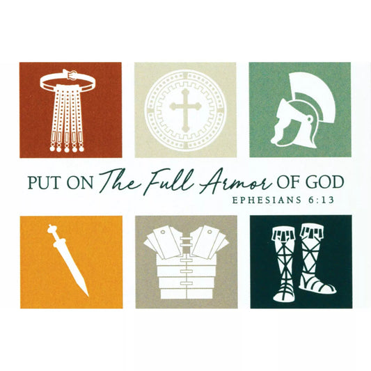 Full Armor of God Itty Bitty Bookmark