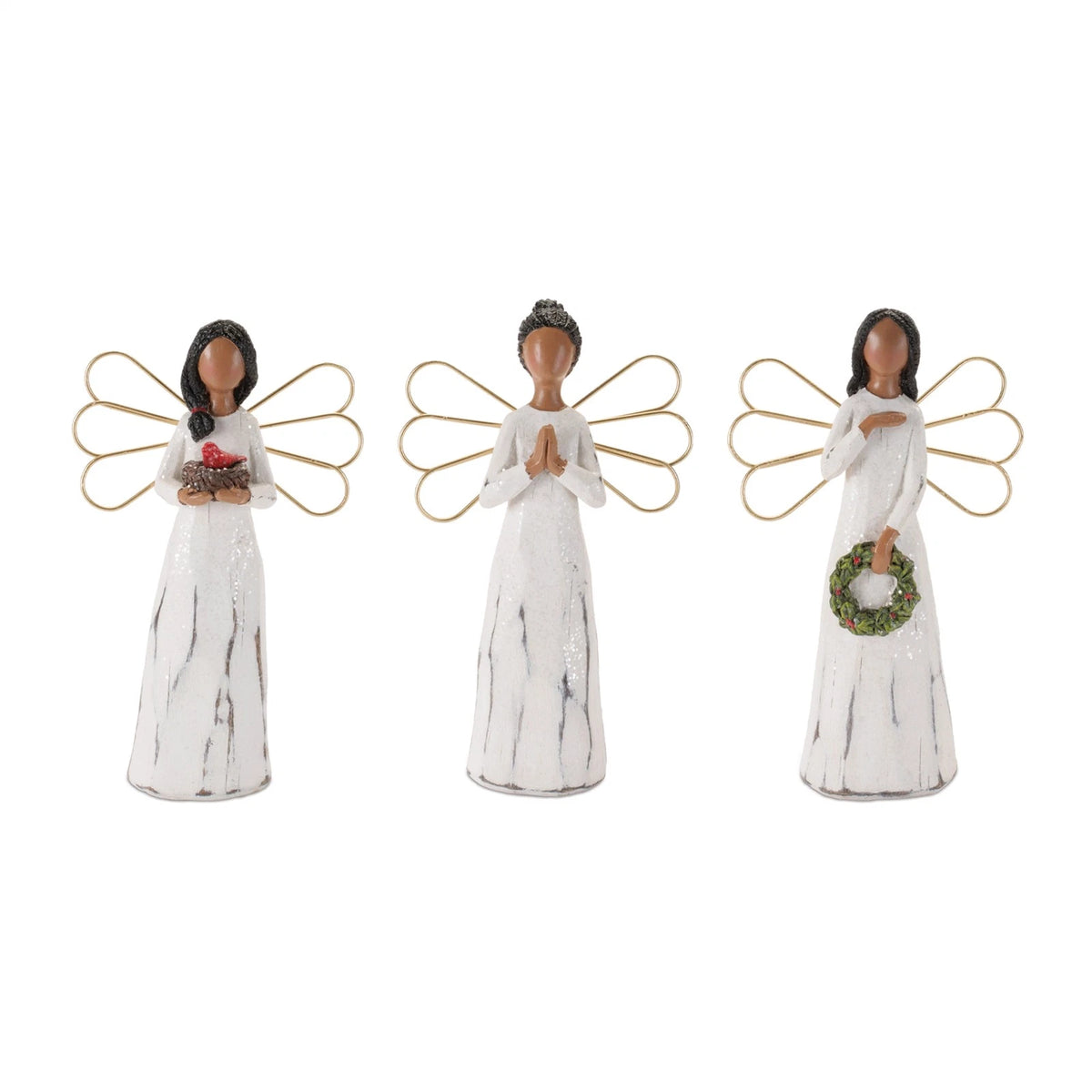 Angel (3 Asst) 7"H Resin, Sold Individually