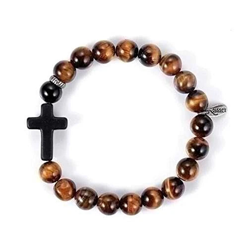 Men's Cross Tiger Eye Stretch