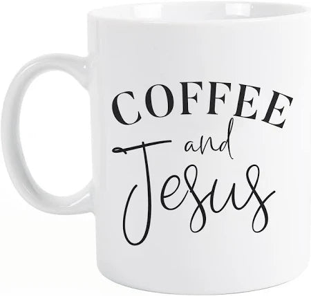 Coffee and Jesus Mug