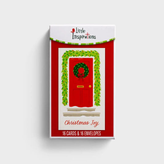 Little Inspirations - Christmas Joy - 16 Christmas Boxed Cards and Envelopes, KJV