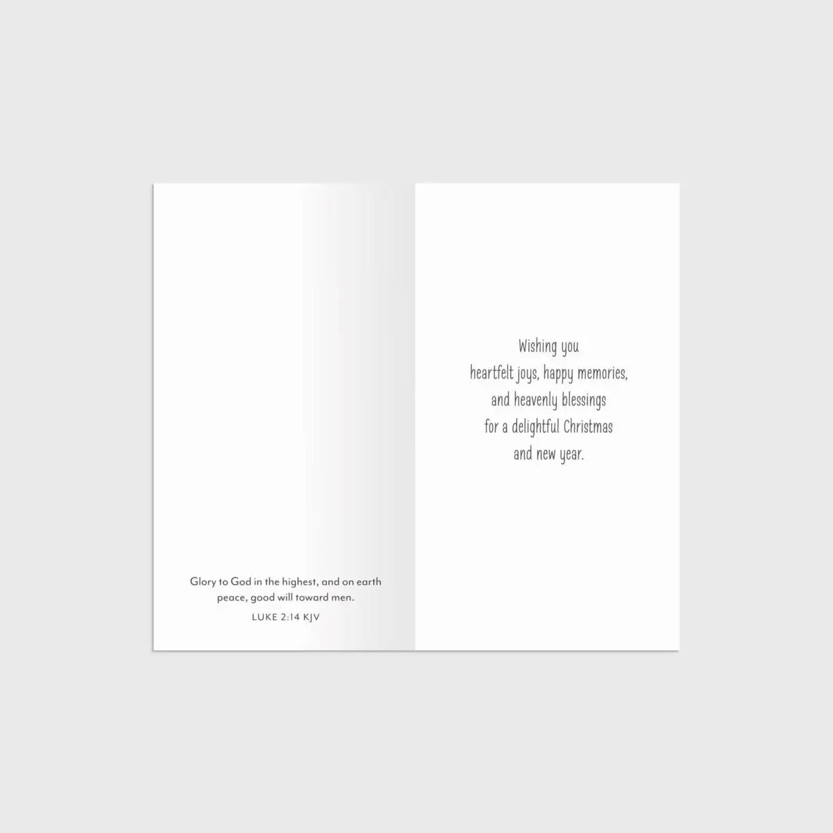 Little Inspirations - Christmas Joy - 16 Christmas Boxed Cards and Envelopes, KJV