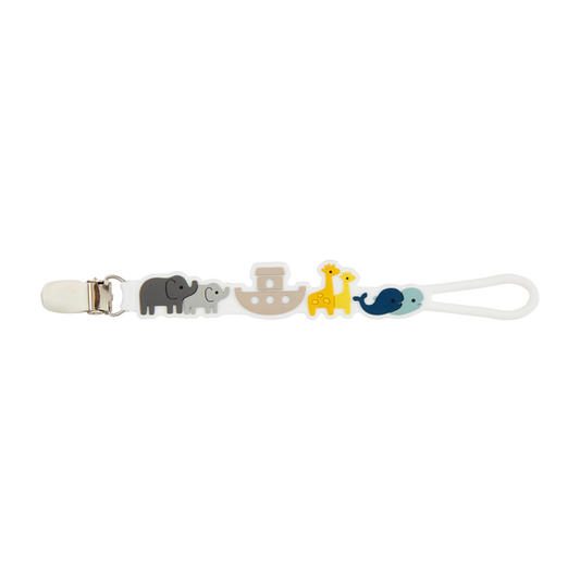 Blue Noah's Ark Paci Clip