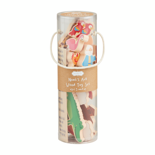 Noah's Ark Wood Toy Set