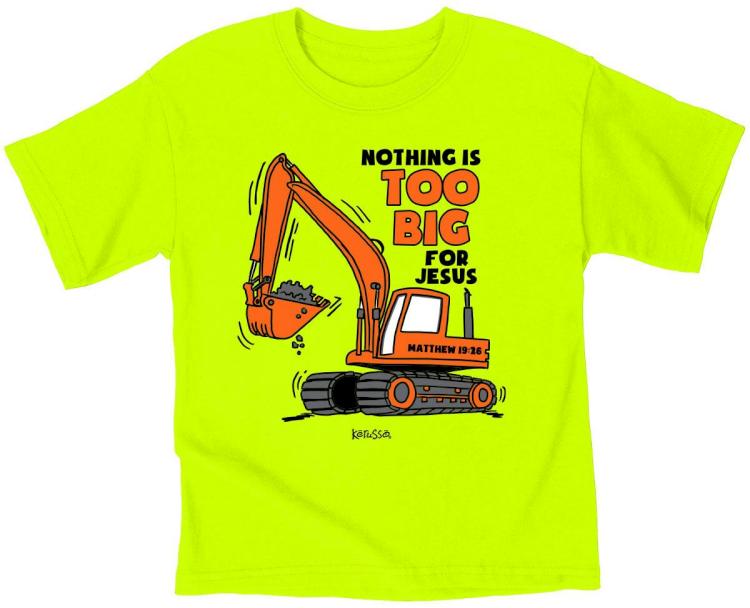 Nothing Too Big For Jesus (Medium T-Shirt) ()