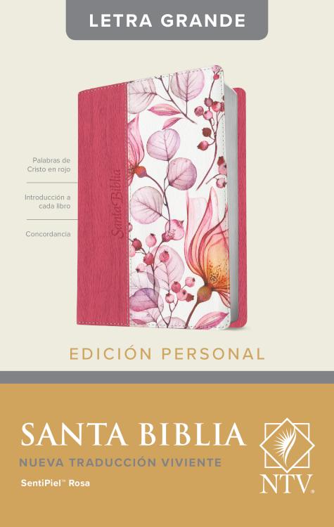 Personal Edition Large Print Bible (Nueva Traduccion Viviente (NTV ...